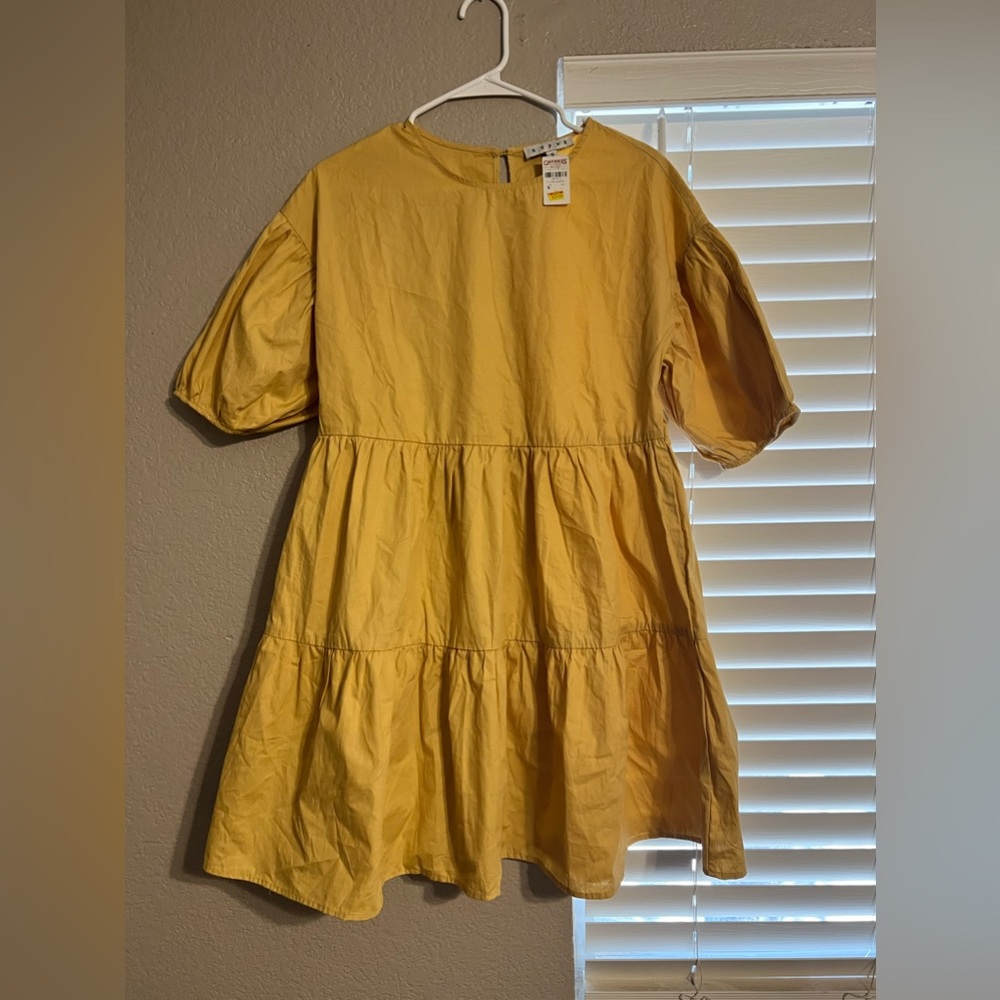 Yellow Oversized Dress